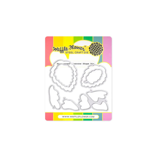 Snowcapped Pinecone Shape - Dies