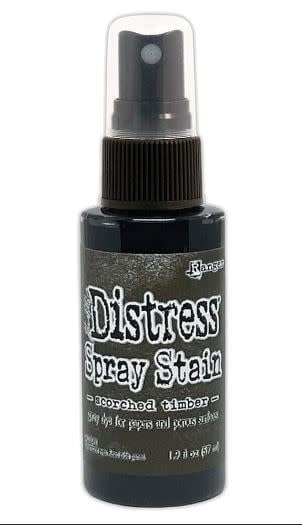 Distress Spray Stain - Scorched Timber