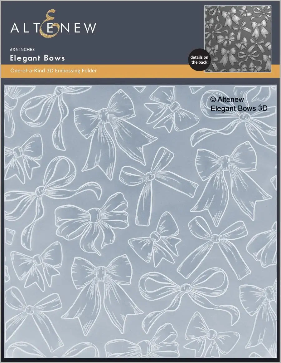 Elegant Bows - Embossing Folder