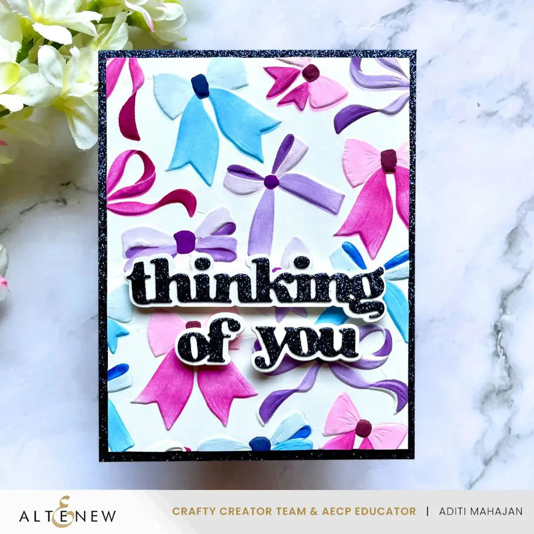 Elegant Bows - Embossing Folder
