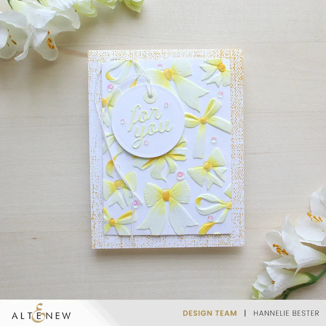 Elegant Bows - Embossing Folder