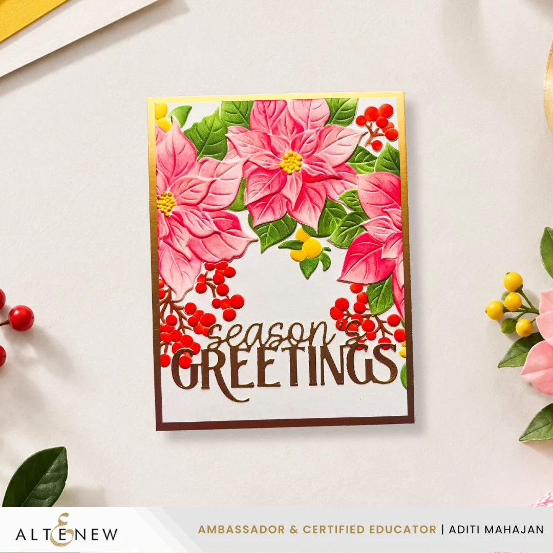 Winterberry Poinsettias - Bundle