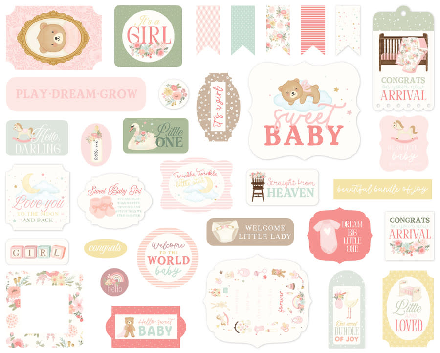 Little Lullabies - Baby Girl - Ephemera