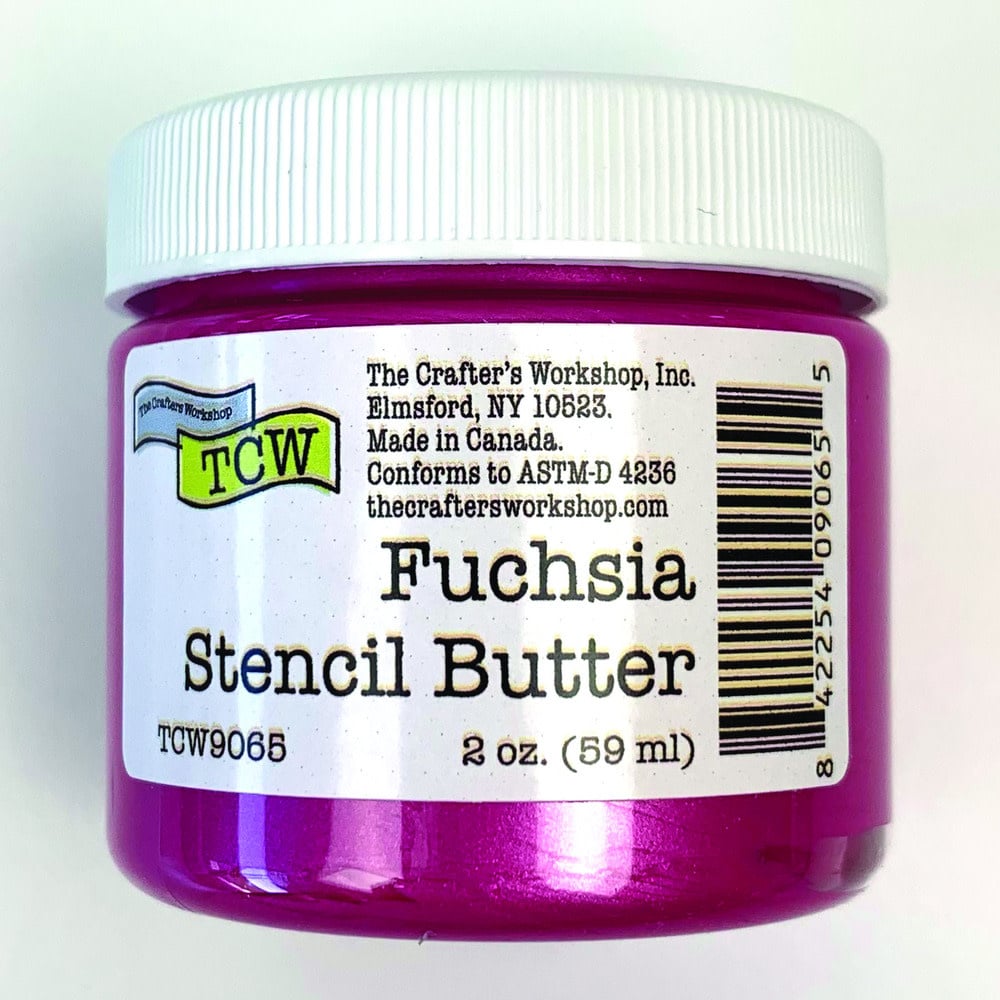 Stencil Butter 2 oz. - Fuschia