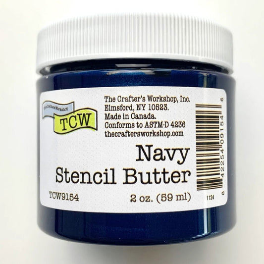 Stencil Butter 2 oz - Navy