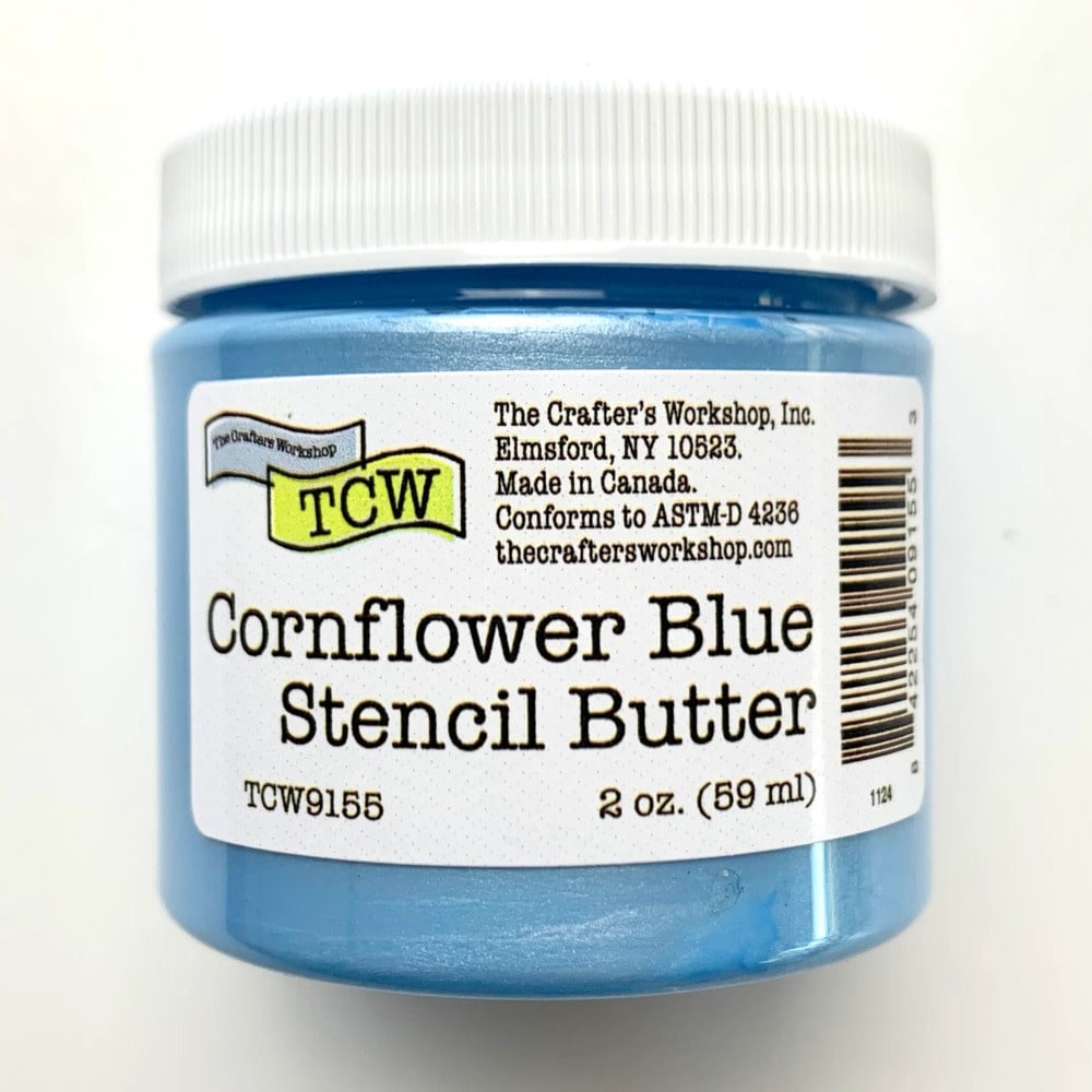 Stencil Butter 2 oz - Cornflower Blue