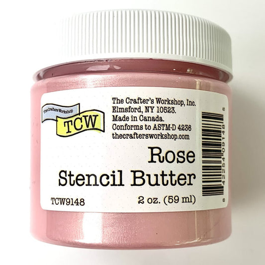 Stencil Butter 2 oz. - Rose
