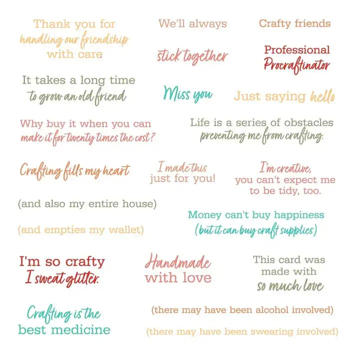 Crafty Friends - Stamps and Honey Cuts