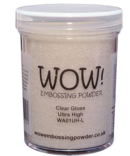 WOW! Embossing Powder - Clear Gloss Ultra High - 160ml