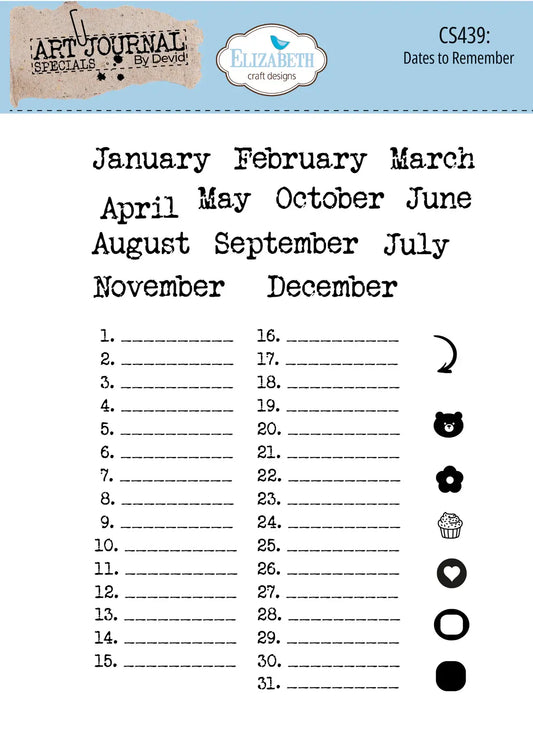 Dates To Remember - Stamps
