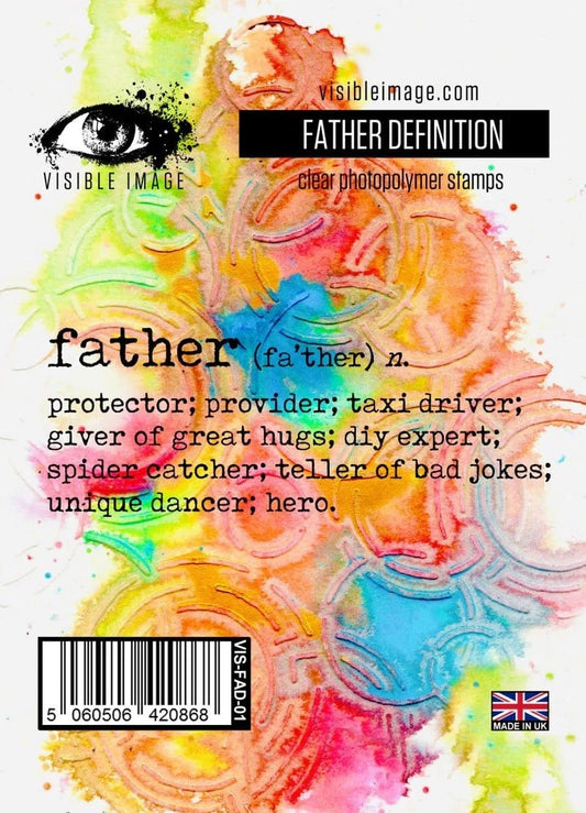 Father Definition - A7 Stamp