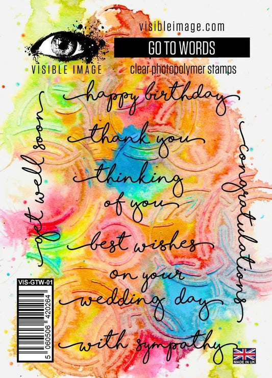 Go To Words - A6 Stamp