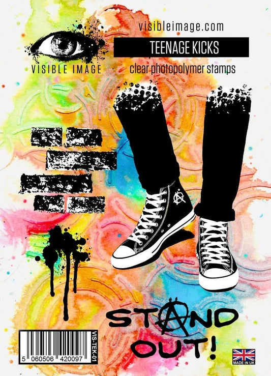 Teenage Kicks - A6 Stamps