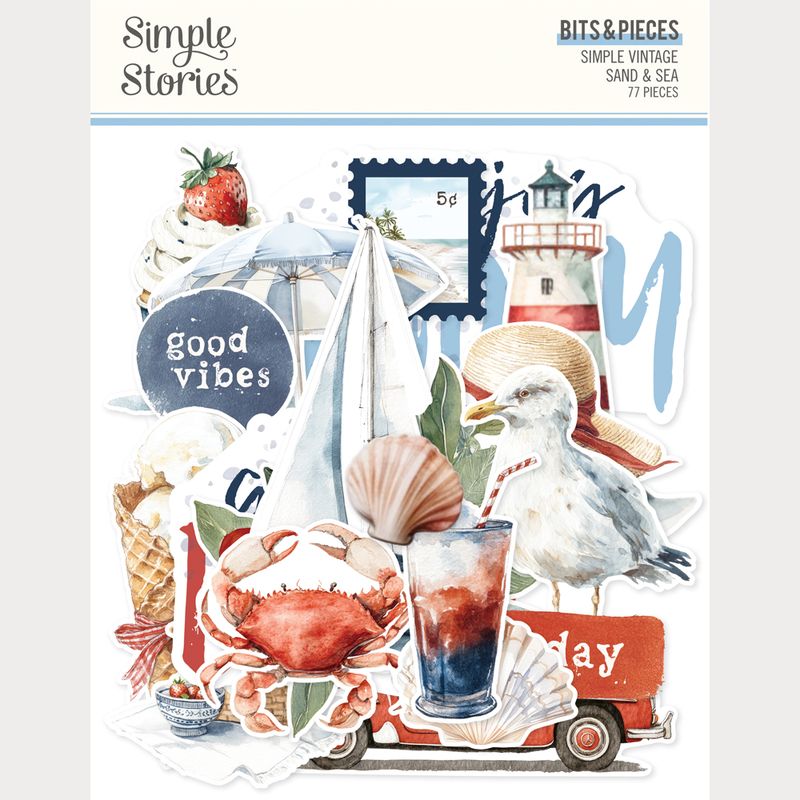 Simple Vintage Sand & Sea - Bits & Pieces
