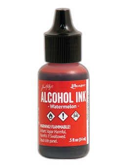 Alcohol Ink 1/2 oz - Watermelon
