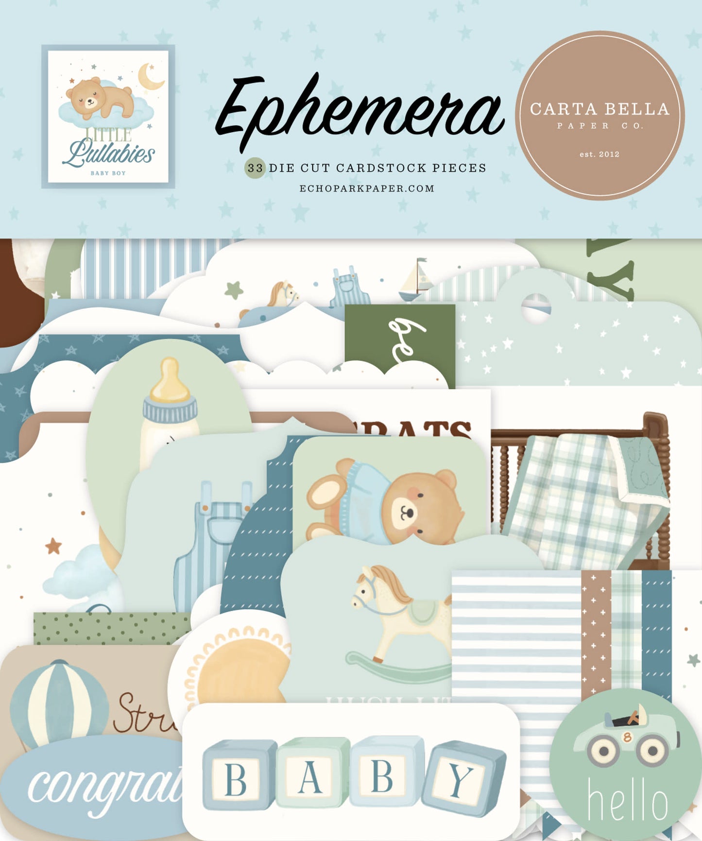 Little Lullabies - Baby Boy - Ephemera