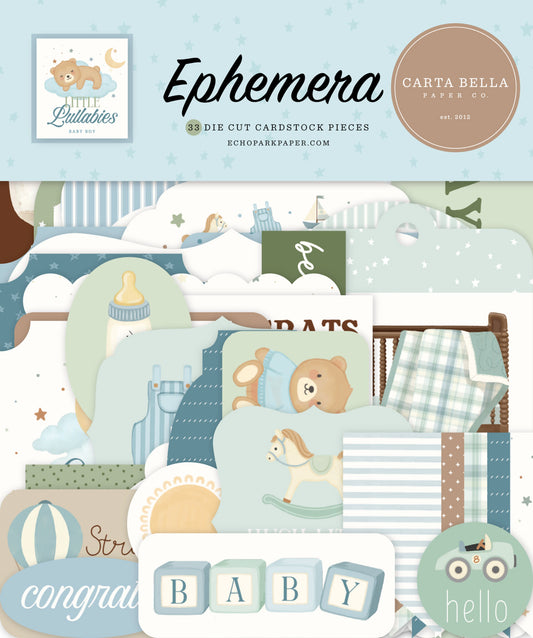 Little Lullabies - Baby Boy - Ephemera