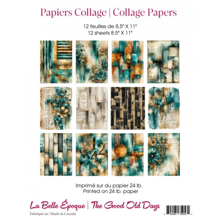 The Good Old Days - Collage Paper