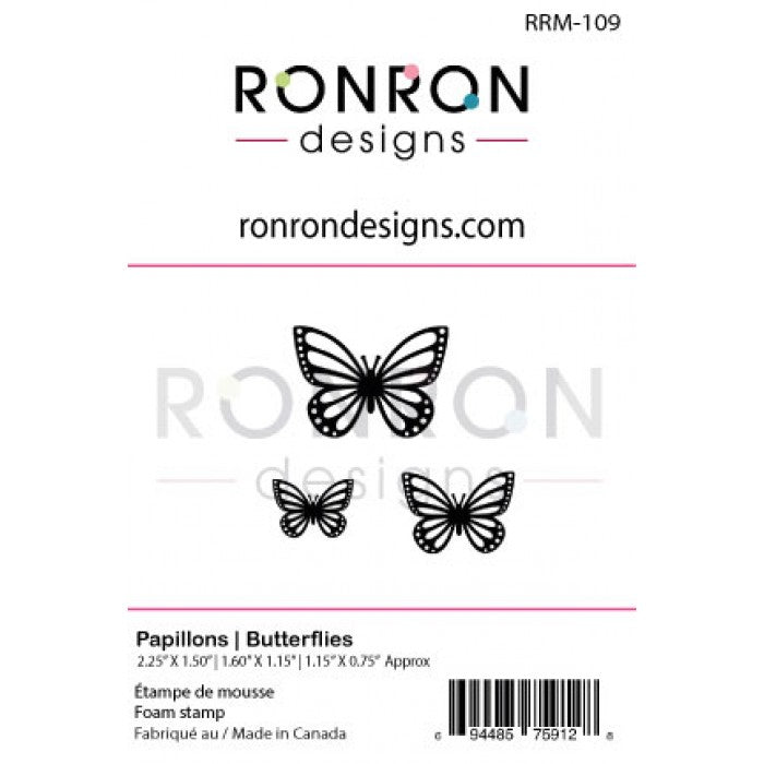 Butterflies - Foam Stamp