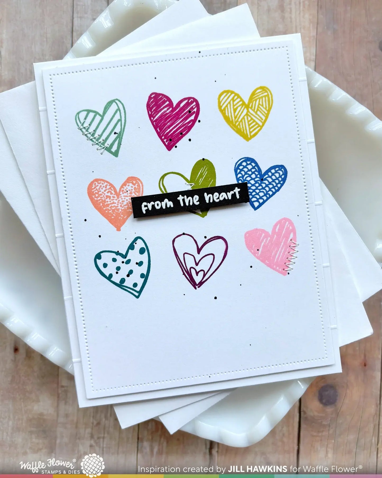 Inside Accents Heart - Stamps