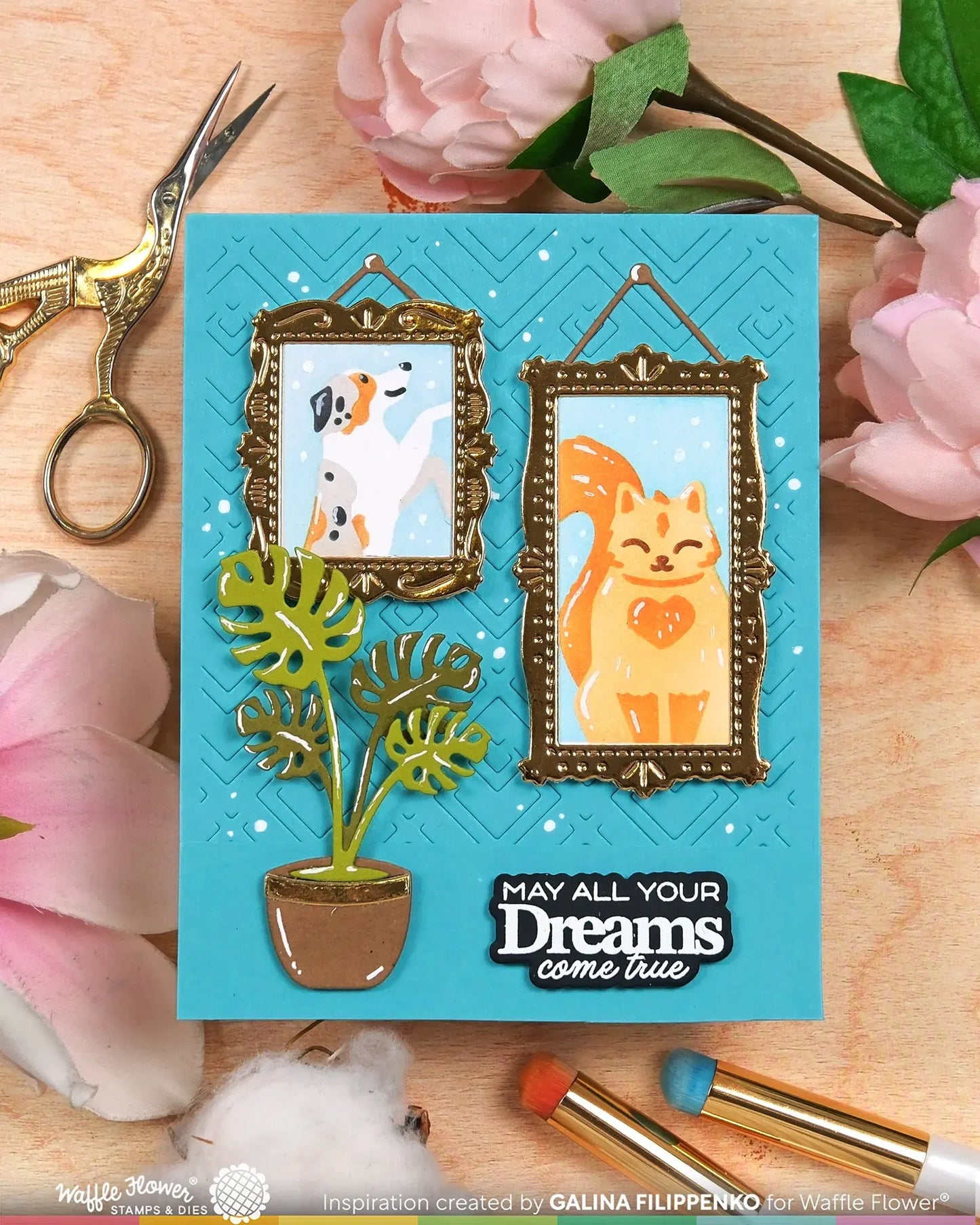 Postage Collage Frames - Dies