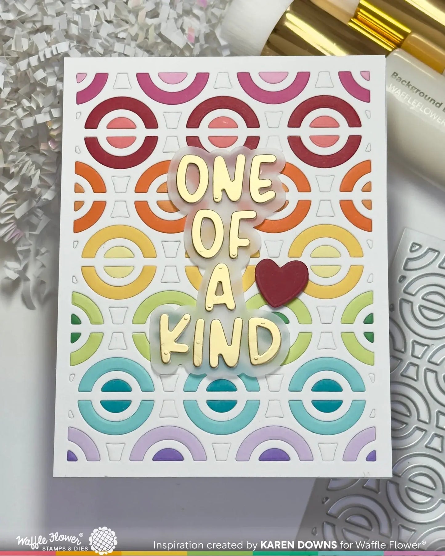 Happy Circles - Panel Die