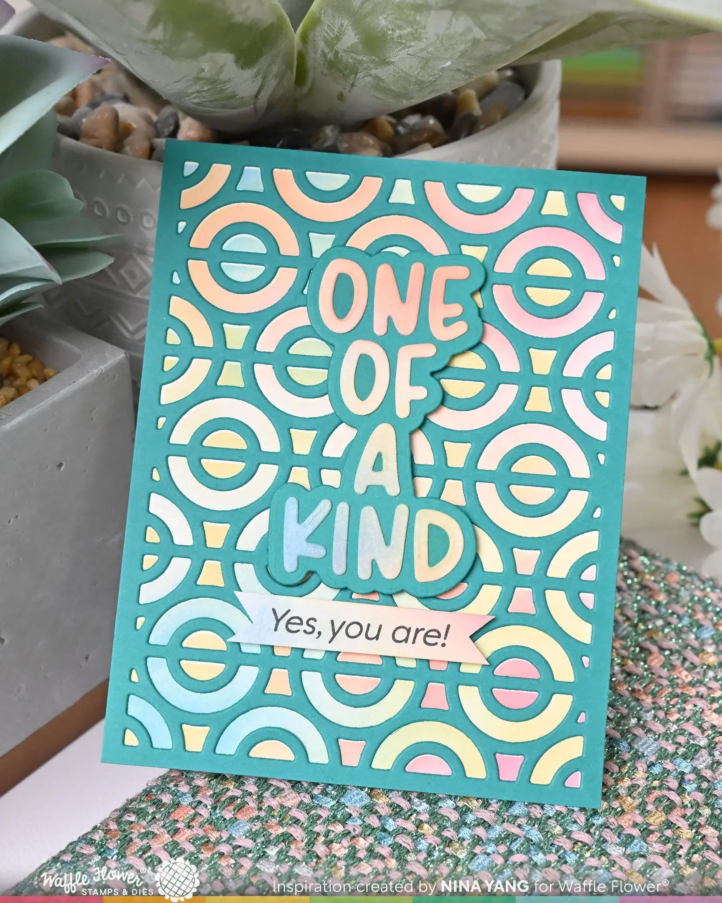 Happy Circles - Stencil