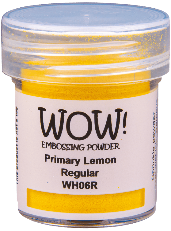 WOW! Embossing Powder - Primary Lemon Regular