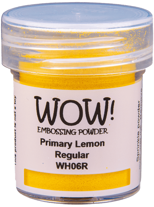 WOW! Embossing Powder - Primary Lemon Regular