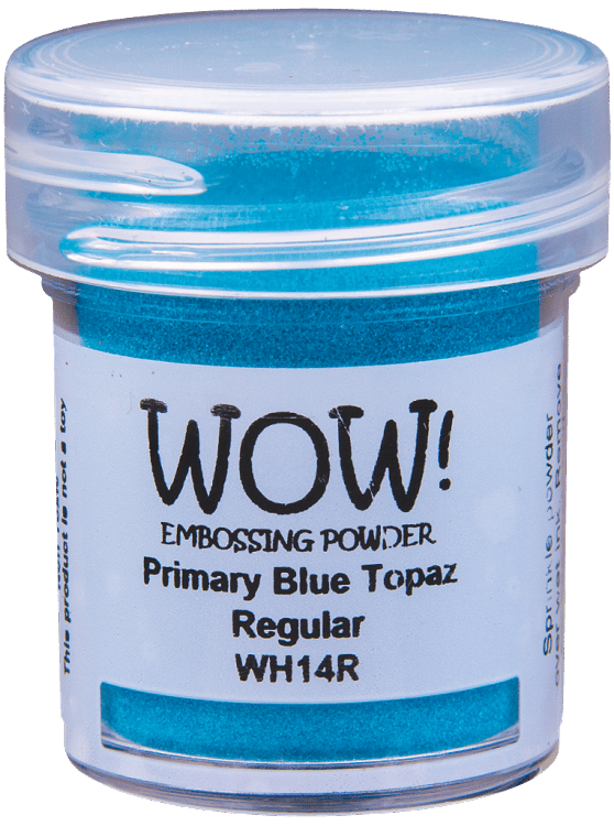 WOW! Embossing Powder - Primary Blue Topaz Regular