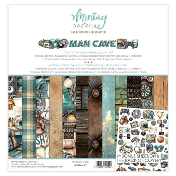 Man Cave - 12x12 Collection